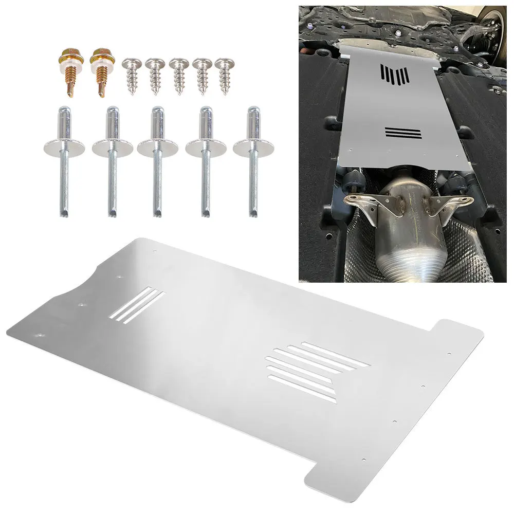 Toyota Prius Car Modification Catalytic Converter Safety Protection Chassis Guard Plate Defender Suitable for 16-21