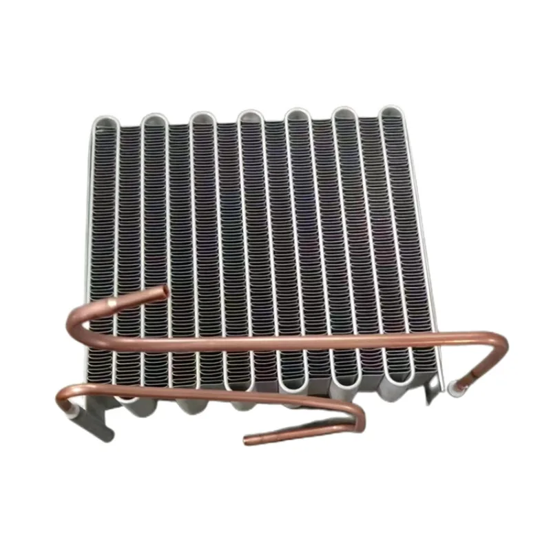 Refrigeration and air conditioning automotive microchannel condenser custom copper aluminum stainless steel