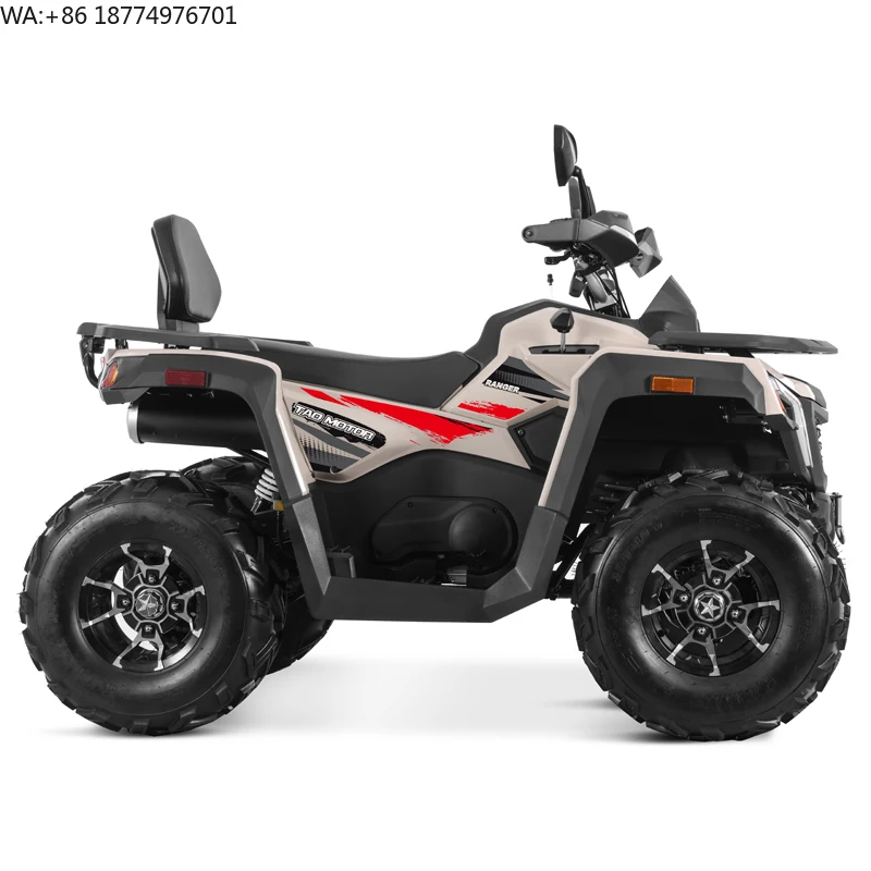 Tao Motor 2025 New Road Legal EEC Approved Quad Bike Cuatrimotos 4 Wheeler ATV 200cc