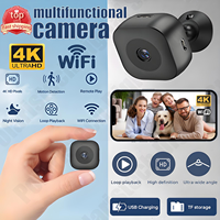 4K HD Pixels Camera Wireless WiFi Remote Monitor Motion Detection Smart Alarm Night Vision Camera Security Protection New 2025