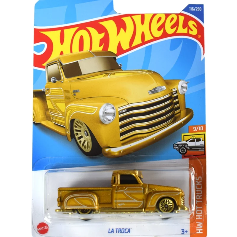 Hot Wheels LA TROCA coleção, modelo de carro de liga fundido, decoração presente, 1:64