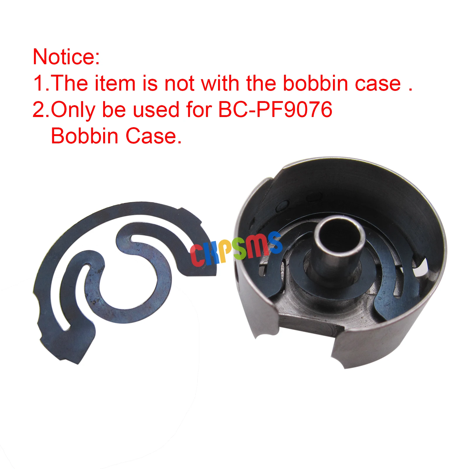 BOBBIN CASE #BC-PF9076 SPRING FIT FOR PFAFF BC-PF9076 (No-Back-Lash)