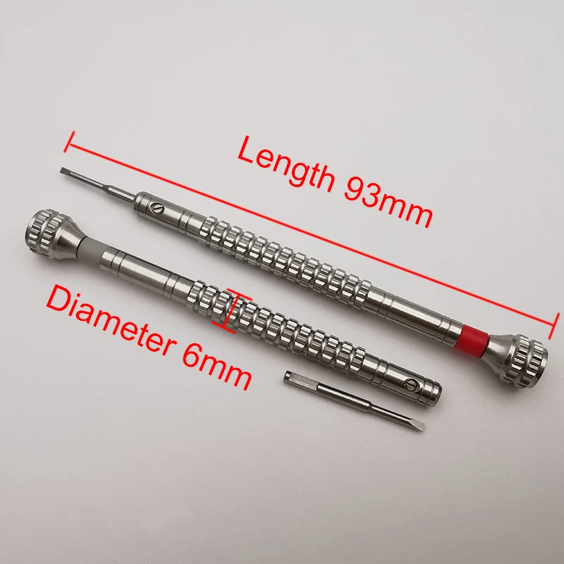 316L Steel Precision Screwdriver kit*10PCS, Including 10PCS Spare Blades, Watchmaker Repair Tools, Screwdrivers For Horology