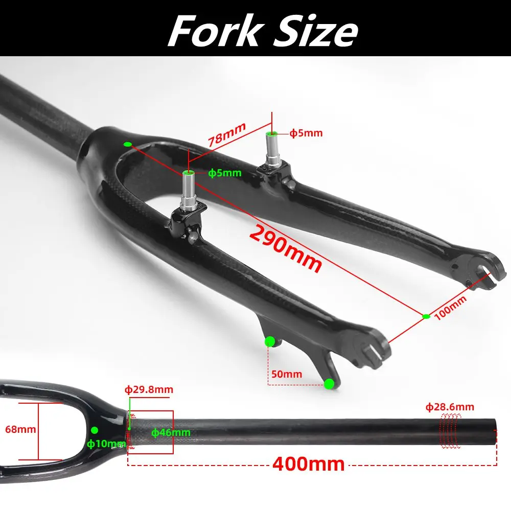 Carbon Fiber Bicycle Fork 20