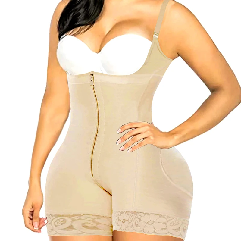 

AfruliA Fajas Colombianas Moldeadoras Girdle Bodysuits Shapewear Belt Slimming Sheath Waist Trainer Butt Lifter Full Body Shaper