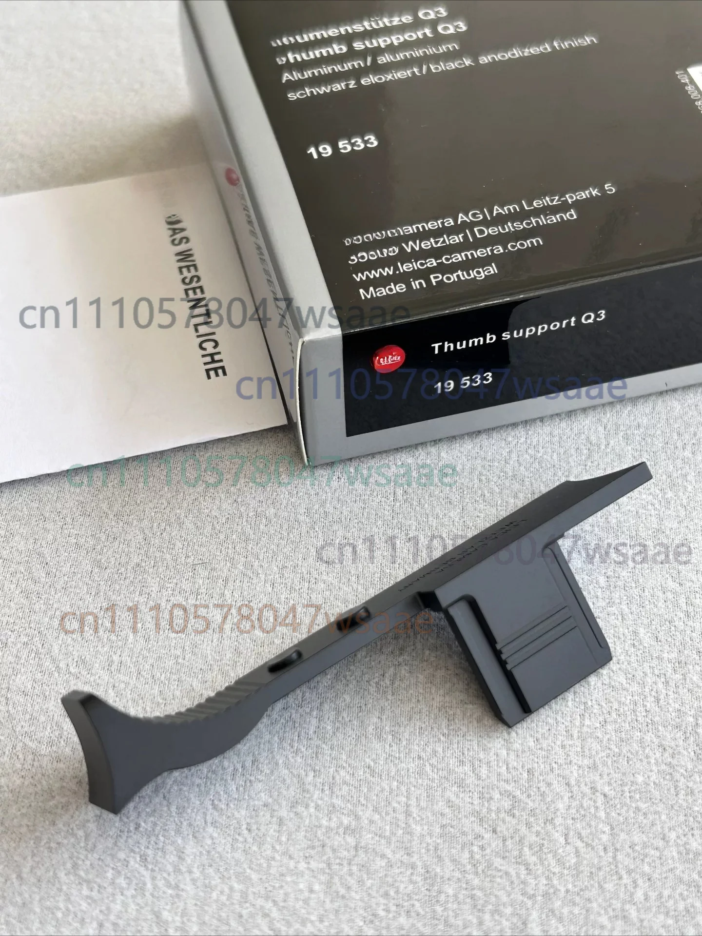 Original for Leica Thumb Support Q3 #19533 Hot Shoe Mount Ergonomic Thumb Grip Hand Rest Camera Accessory For Leica Q3 Q3 43
