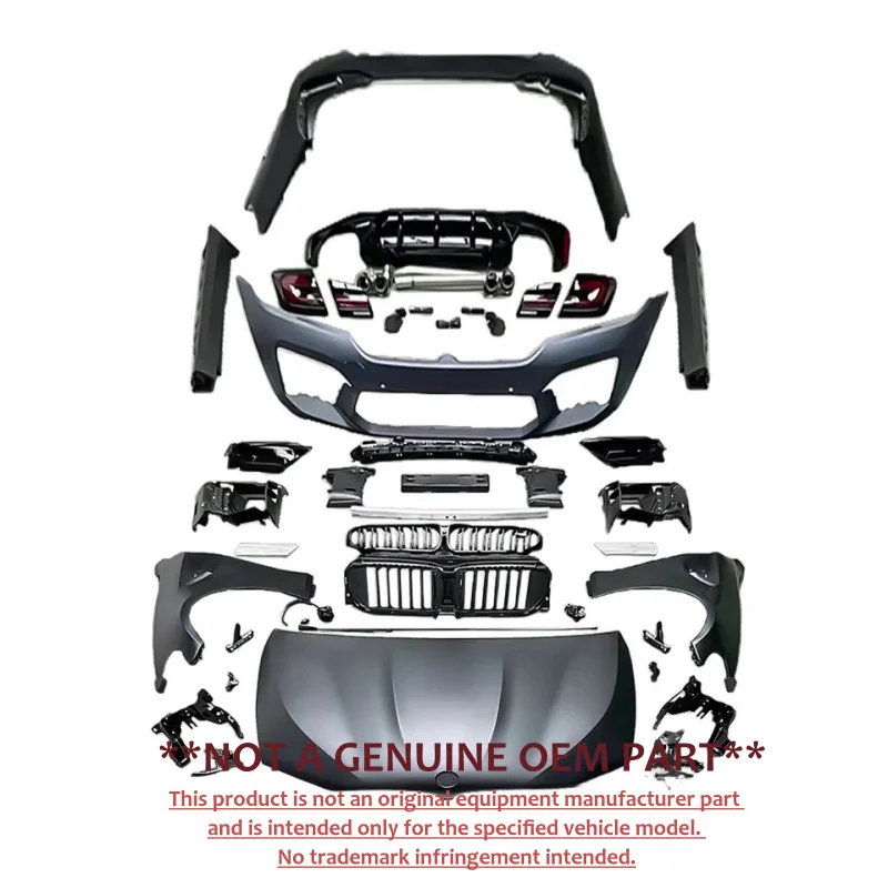 For BMW F10 Old To New Upgrade G30 M‑Tech Style Body Kit Replacement Parts
