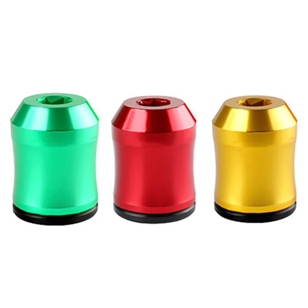 3Pcs Aluminum Screwdriver Magnetizer Ring Tool for 6.35mm Shank Screwdrivers Designed to Strengthen Magnetic Force on Bits