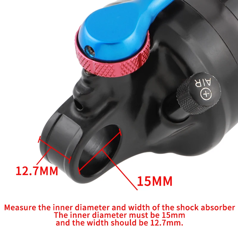 MUQZI-Peças de reparo da bucha do choque traseiro, Amortecedor de suspensão traseira de bicicleta, Bucha DU, Acessórios MTB