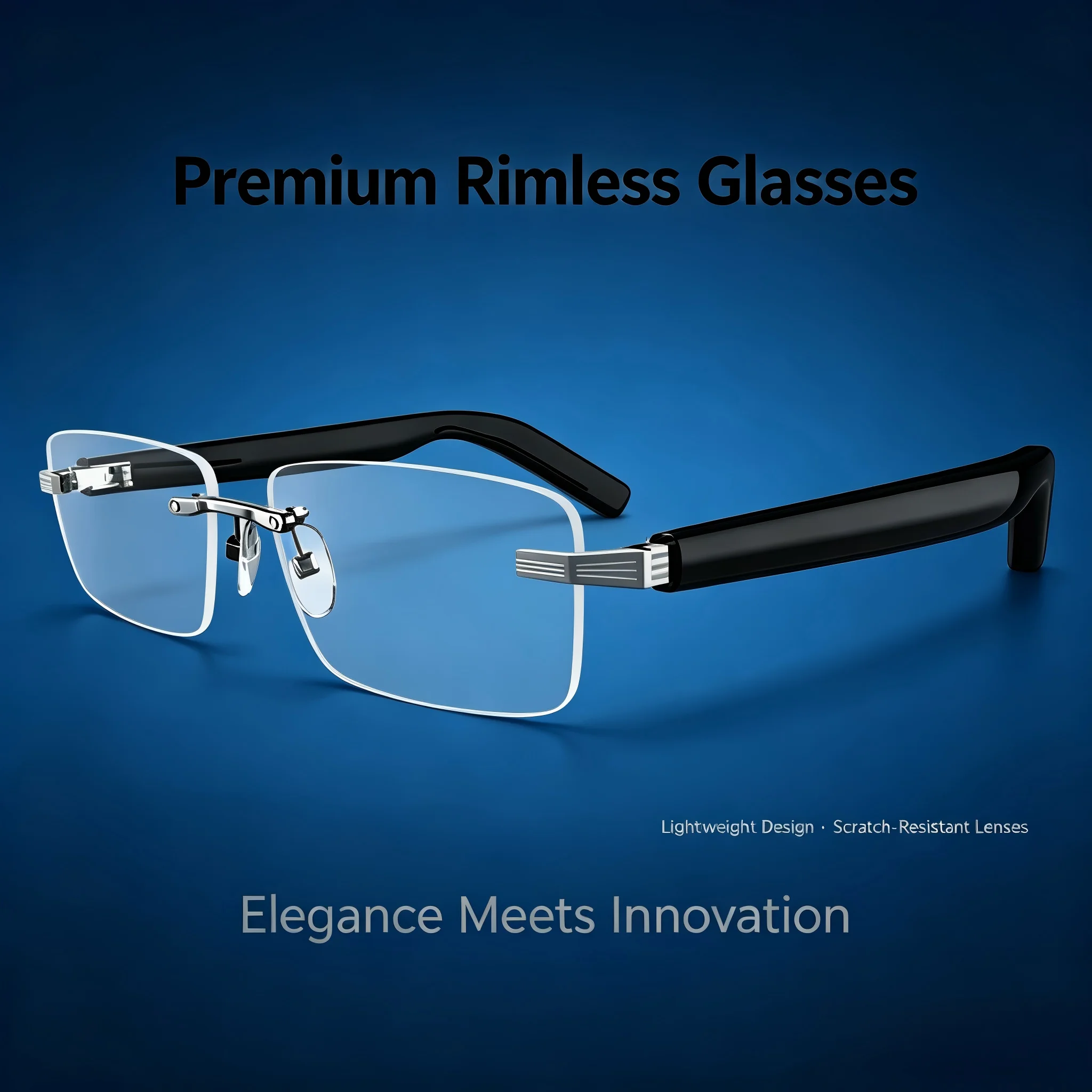 2026 New Bluetooth Business Smart Glasses Bluetooth Headset Wireless Call Music Playback Waterproof Smart Glasses For Men Women