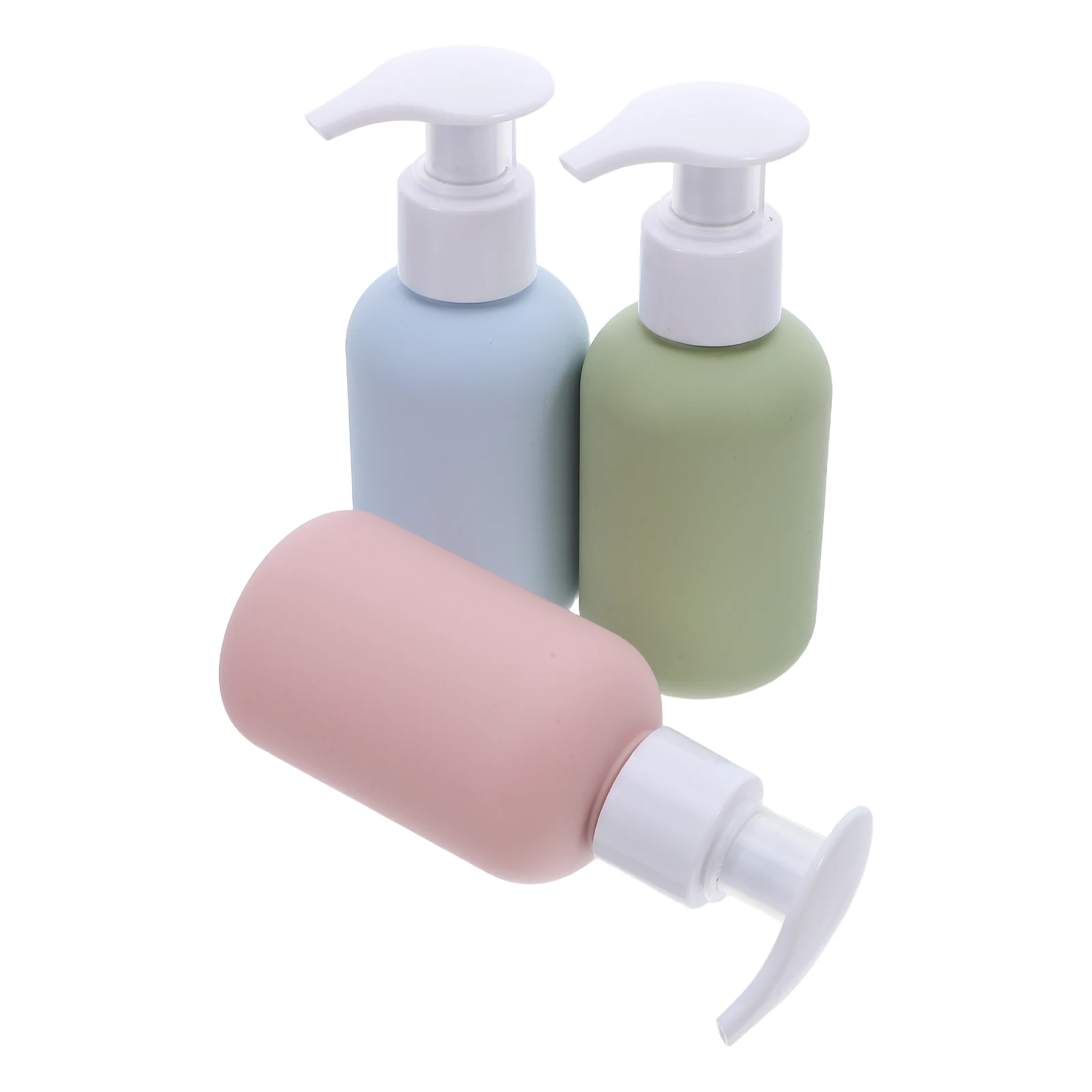 

3Pcs Travel Bottles Leakproof Refillable Travel Size Lotion Container Set Portable Pump Dispenser for Shampoo Liquid Soap