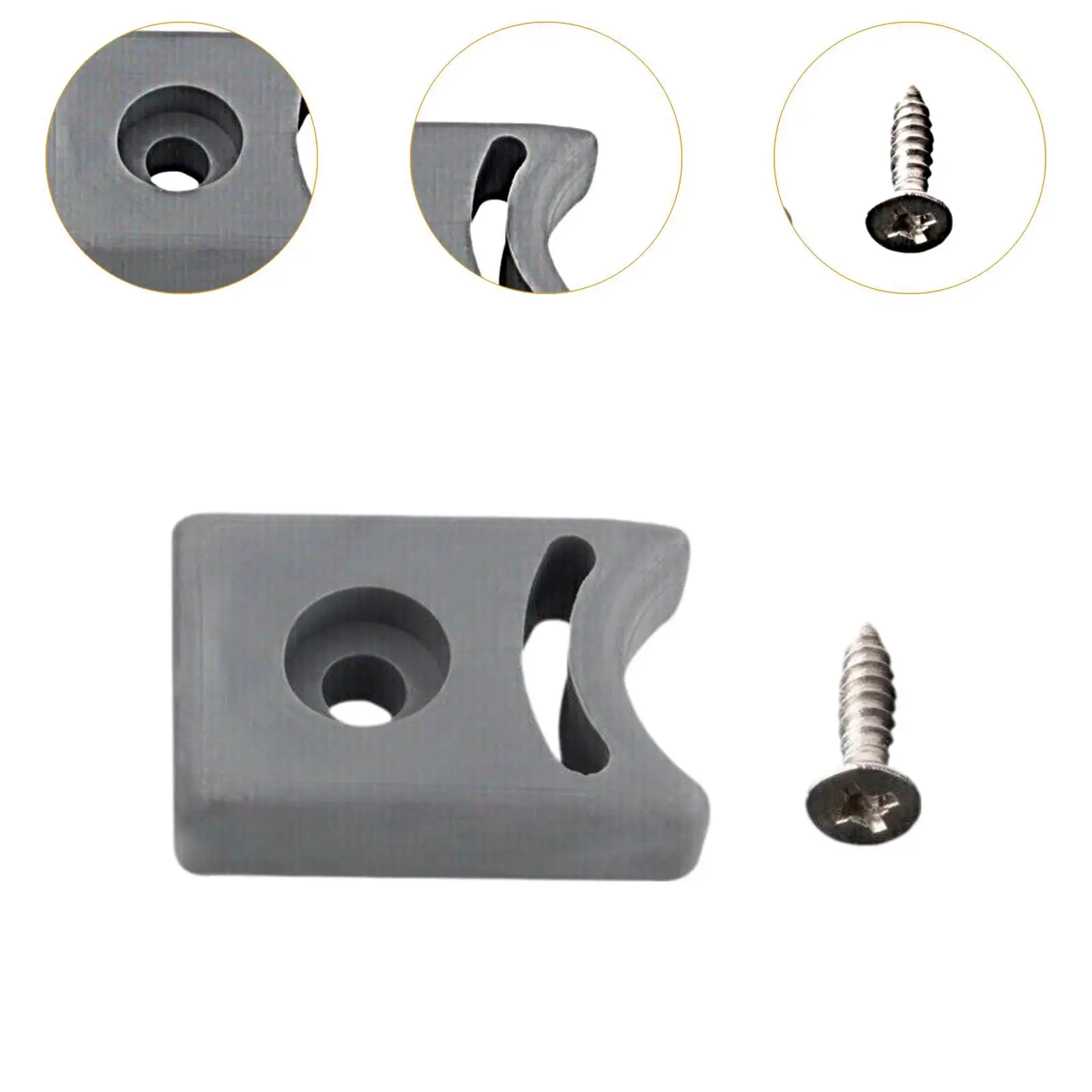 4Pcs 도어 스톱 교체 부품 홈 도어 파티오 용 샤워 도어 범퍼