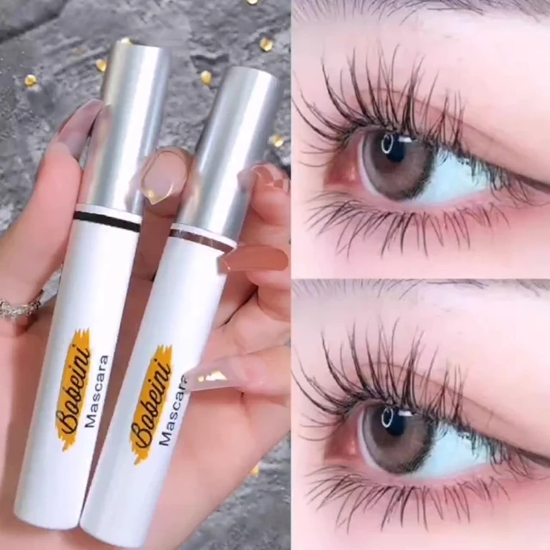 Mascara bouclant pour extension de cils, maquillage de beauté, noir, marron, étanche, liquide, volume, longue tenue, cosmétique