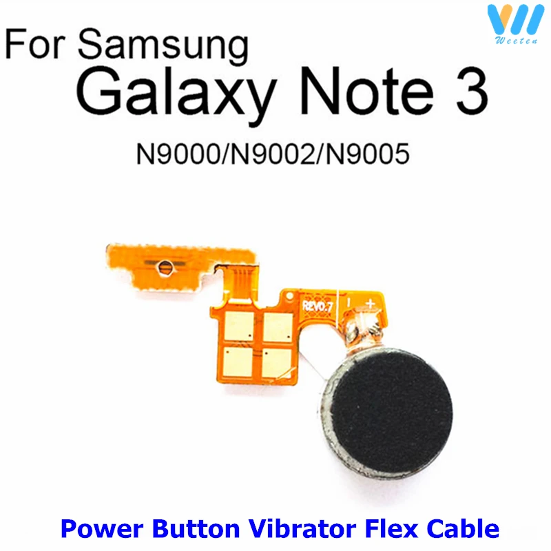 Power Volume Buttons For Samsung Galaxy Note 2 3 4 5 7 8 9 ON OFF Power Volume Control Switch Flex Cable Ribbon With Vibration