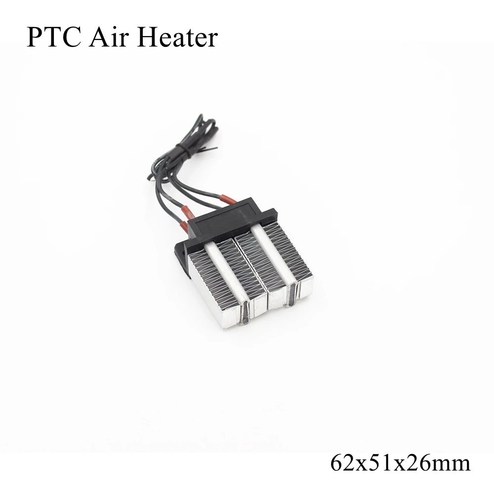 

12V 220V PTC Heater Electric Air Heating Element Hair Dryer Curler Constant Insulated Thermistor Egg Incubator Dehumidification