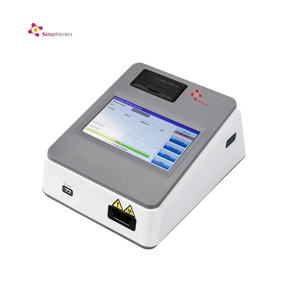 

Factory Price POCT Machine Portable Fluorescence Immunoassay Analyzer VD VB12 Test Lab Close System Instrument