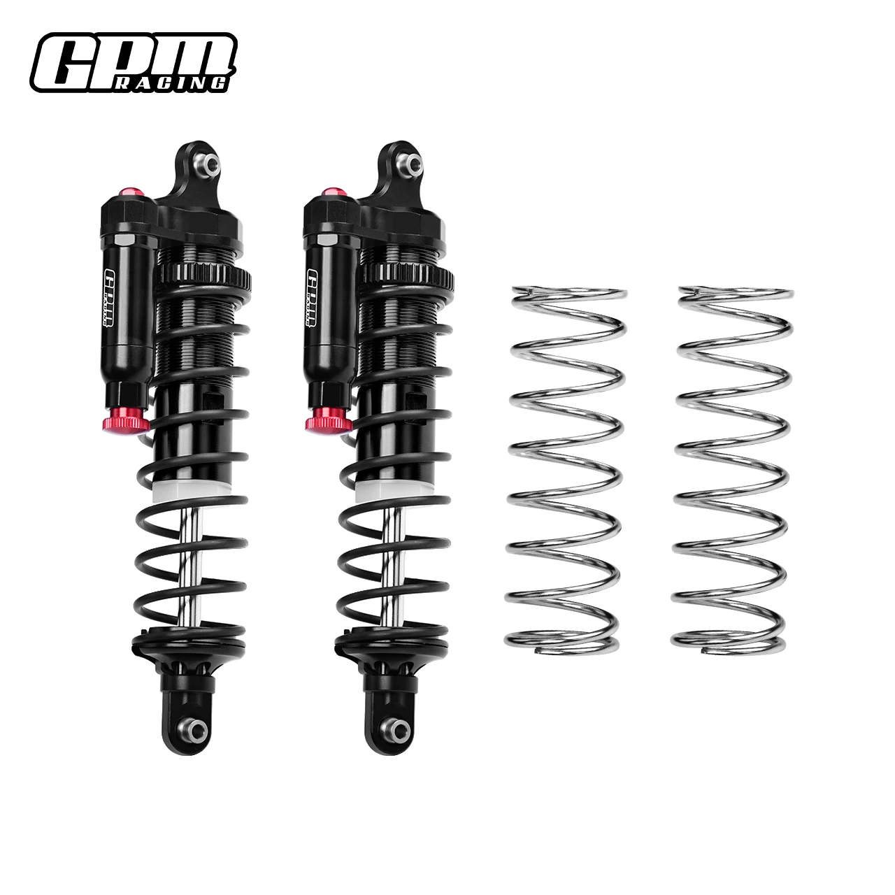 GPM Aluminium Front/Rear L-Shape Piggy Back Adjustable Spring Dampers For XRT 8S