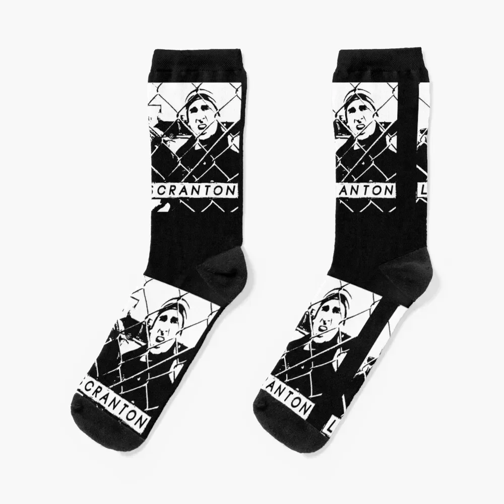 Lazy Scranton The Office Michael and Dwight Rap The Electric City Socks Run kids Woman Socks Men's