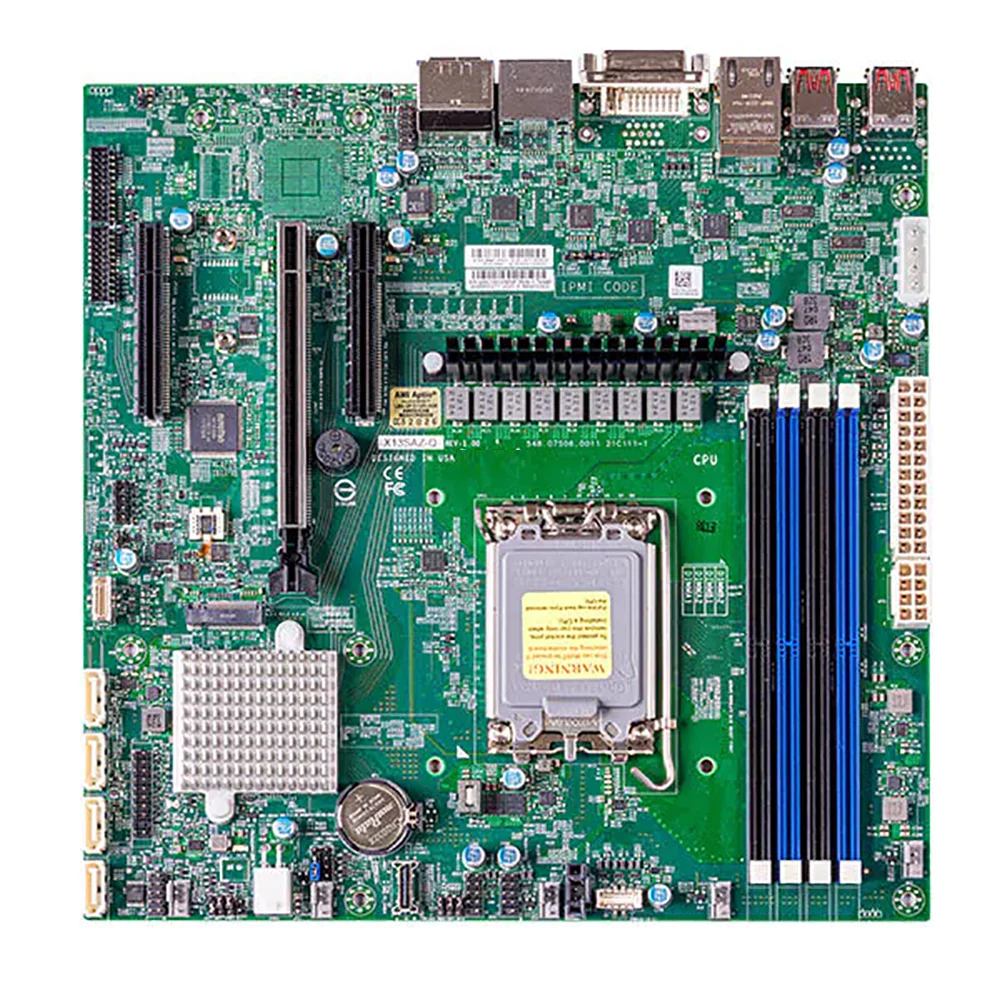 

Embedded Motherboard 12th Generation Core i9/i7/i5/i3 LGA-1700 DDR5-4000MHz Q670E For Supermicro X13SAZ-Q