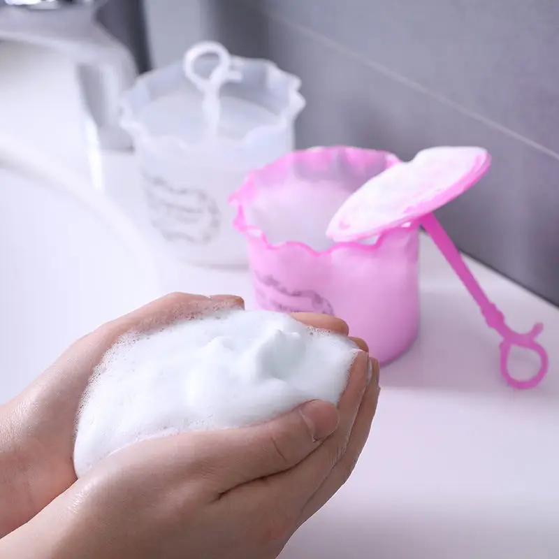 Simple Fashion Portable Foam Maker Facial Cleanser Frother  Bottle Shampoo Body Wash Bubbler Cup Bathroom Accessories Supplies