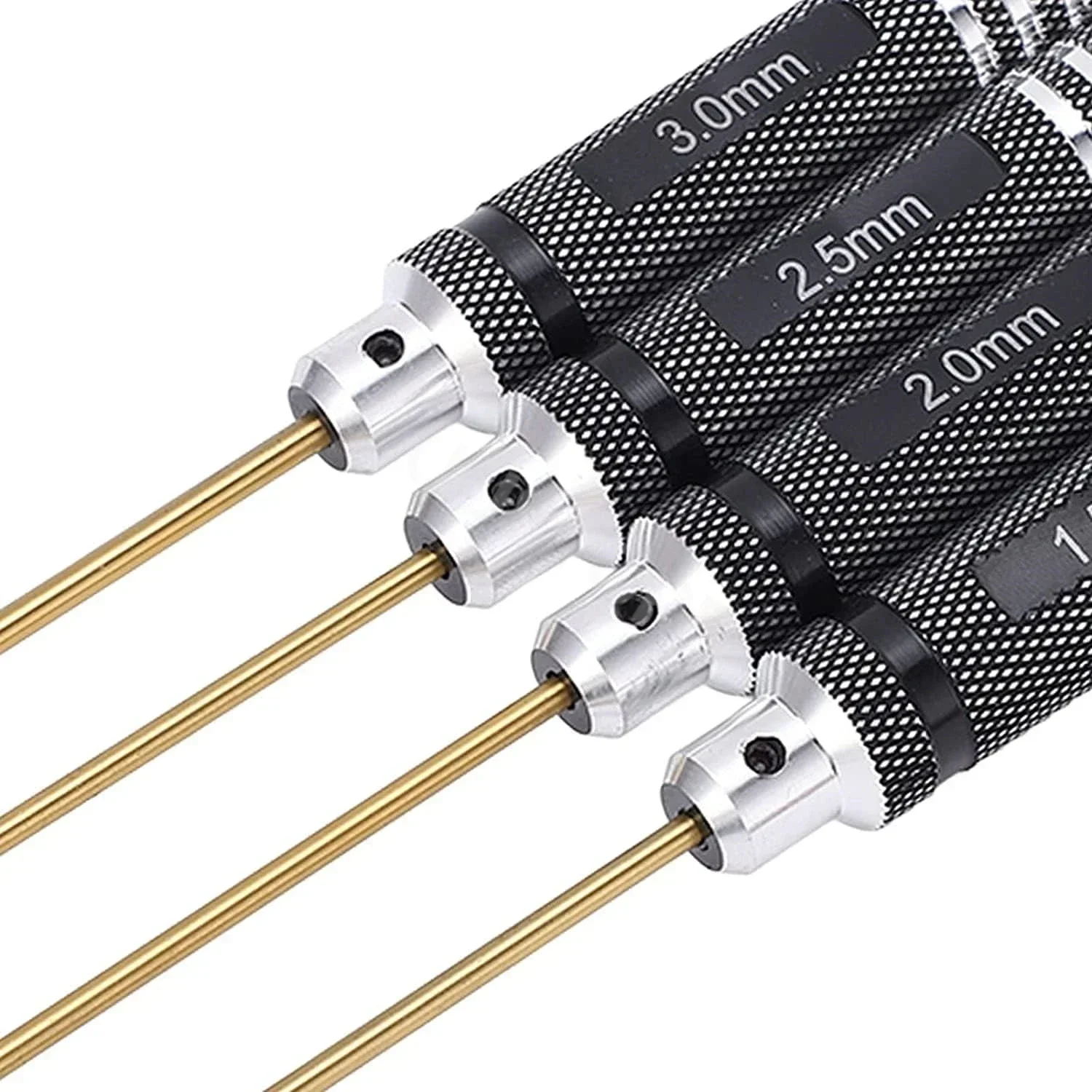 1.5mm 2.0mm 2.5mm 3.0mm 육각 드라이버 세트 자석 팁 포함 FPV 드론 헬리콥터 비행기 자동차 보트 RC 모델용