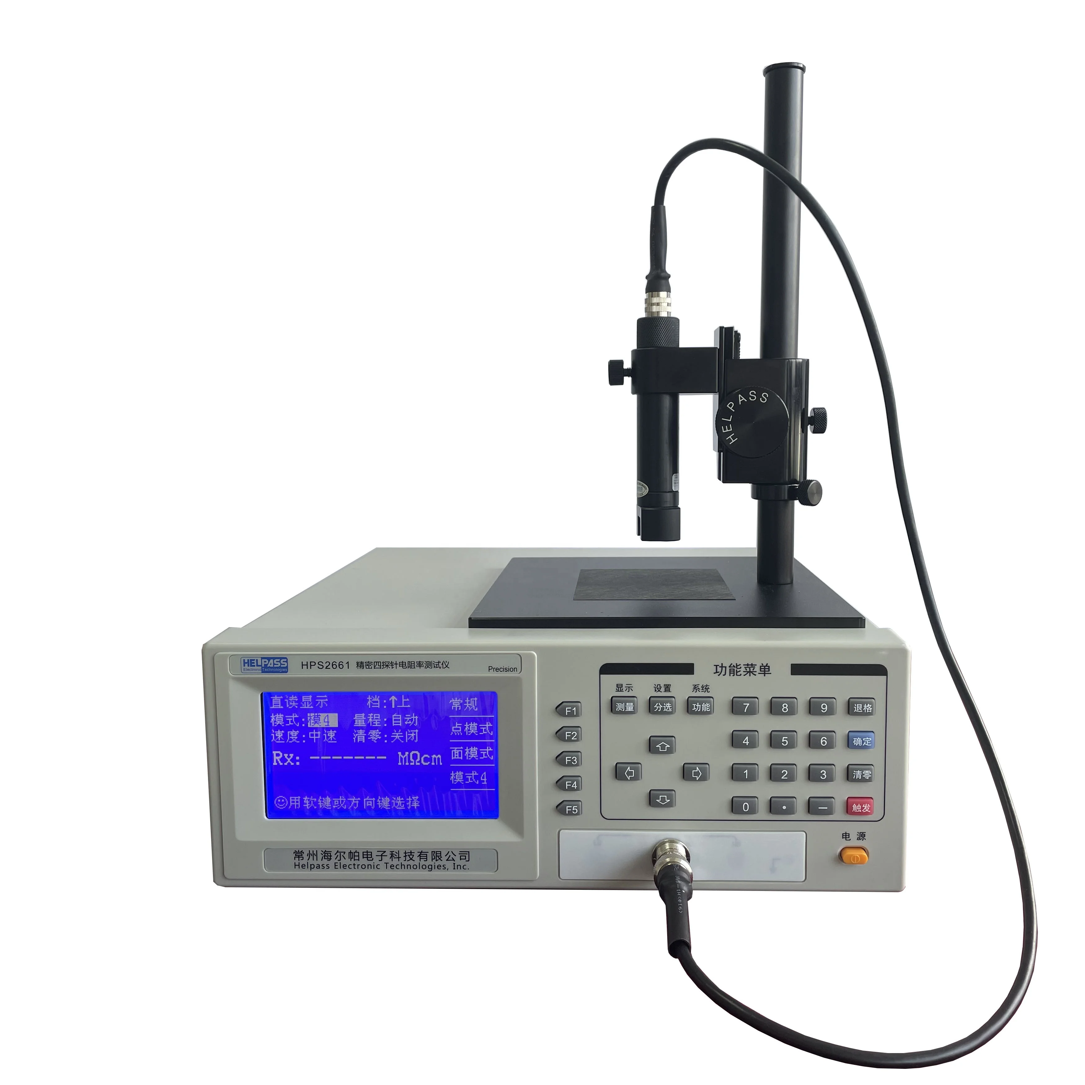 High Accuracy Four Point Probe Meter Electronic Measuring Device Four point probes resistance meter Resistivity test