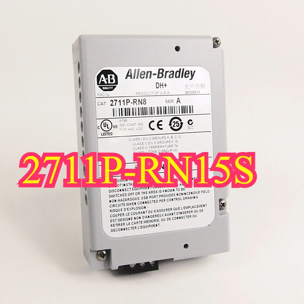 

Brand New 2711P-RN15S NEW SEALED 2711P-RN15S PanelView Plus ControlNet Comm 1pcs