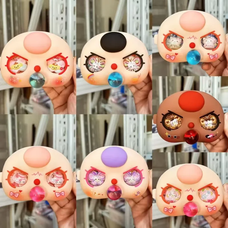 In Stock 3D eyes Baby Three 400% Doll Vinyl Face Shell Sand Eyes With Replacement Shell Wholesale links