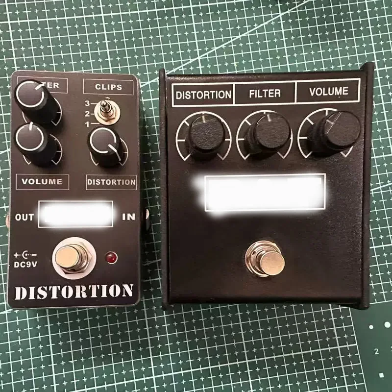 Proco RAT Distortion Clone DIY Kit, LM308 Chip Guitar Single Effect Pedal, Unassembled Handmade Component Parts