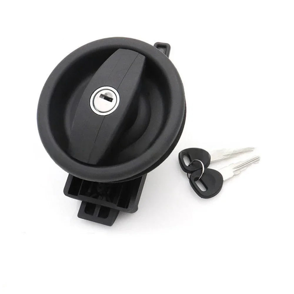 1 قطعة قفل الباب الكامل C/W برميل اليد اليسرى قافلة سبيكة قفل الباب الدائري ل قافلة متنقل RV اكسسوارات