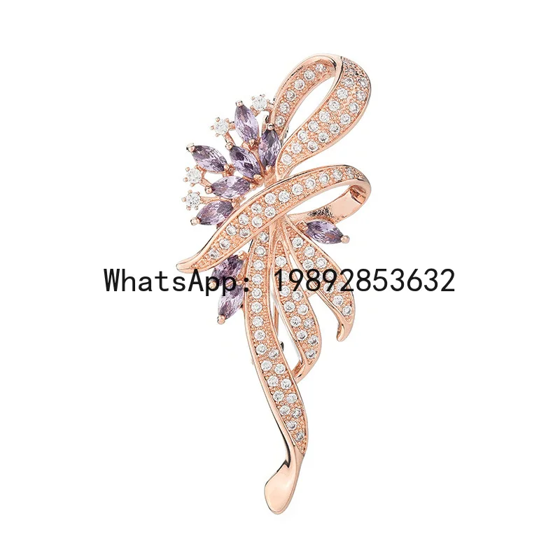 

PYJ light luxury European and American corsage high-end large pin versatile coat, suit and accessories