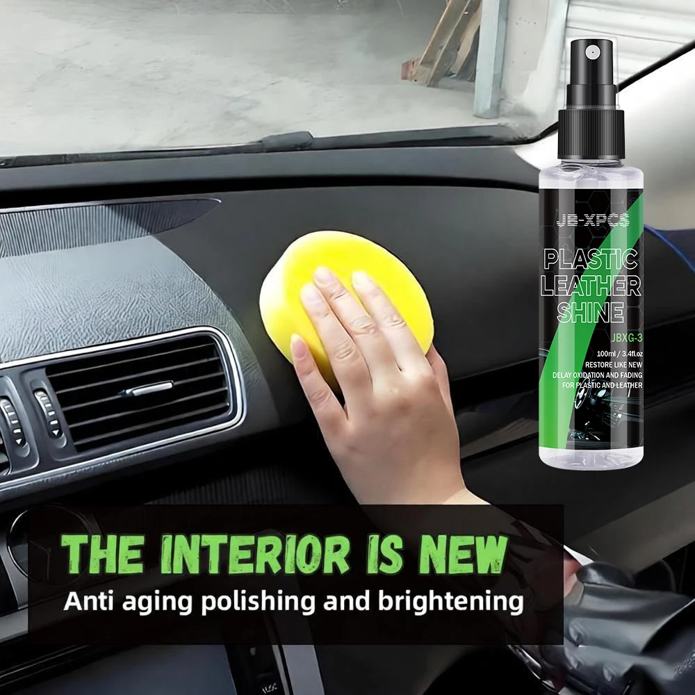 Car Plastic Restorer Back To Black Gloss Car Plastic Leather Restore Cleaning Products Auto Polish And Repair Coating XG-3