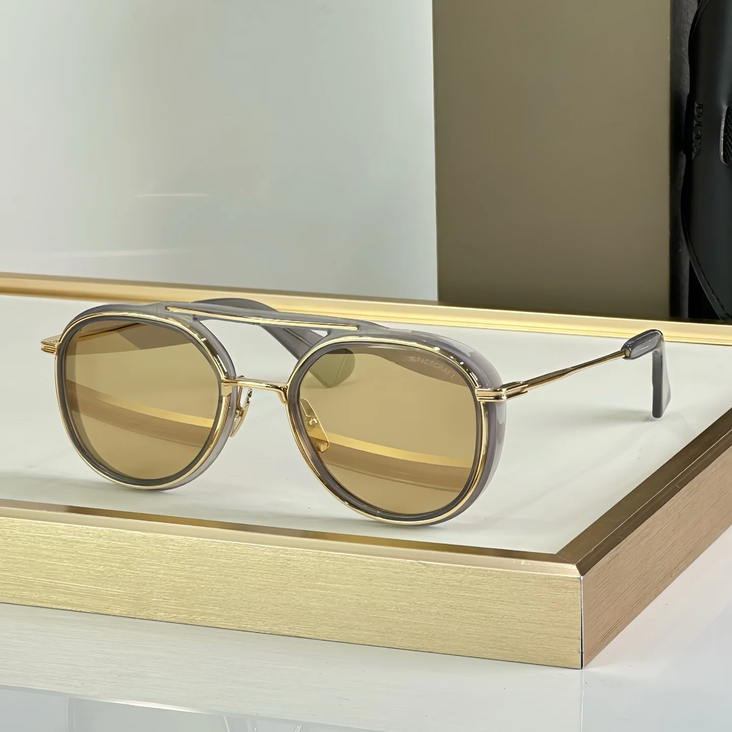 

ADITA SPACECRAFT SIZE 52-21 Top High Quality Sunglasses for Men Classic Women Luxury Designer Fashion sun glasses UV400 With box