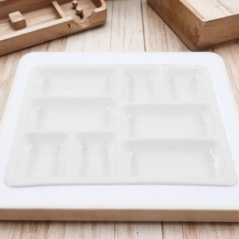 

Палитра-миксер для акварели, керамические цветовые палитры, универсальные лотки для смешивания красок, художественные принадлежности для рисования