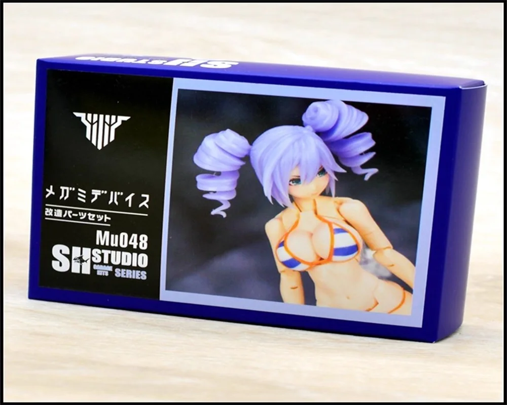 

SH STUDIO MU048 1/12 Soldier Machine Goddess Device Spiral Tail Braid Resin GK Modified Parts Model Accessories Toy In Stock