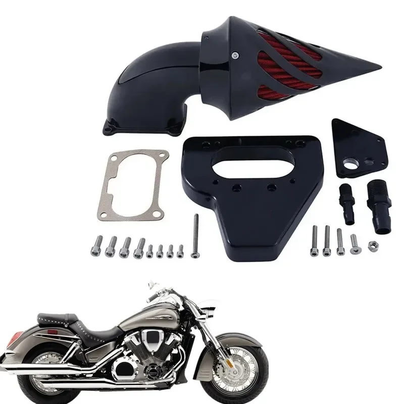 

Запчасти для мотоциклов Honda VTX 1800 2002-2009 2003 2004 2005, воздушный очиститель с шипами, комплекты впускного фильтра