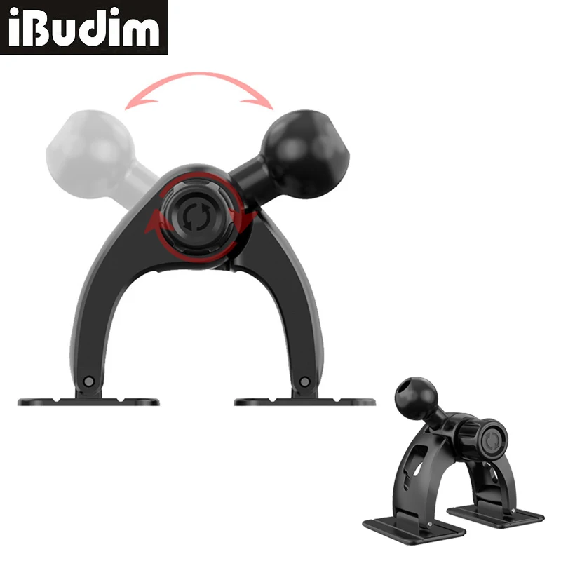 

17mm Ball Joint Car Phone Holder Base Universal Flexible Car Dashboard Cellphone Mount Strong Sticker Base Replacement