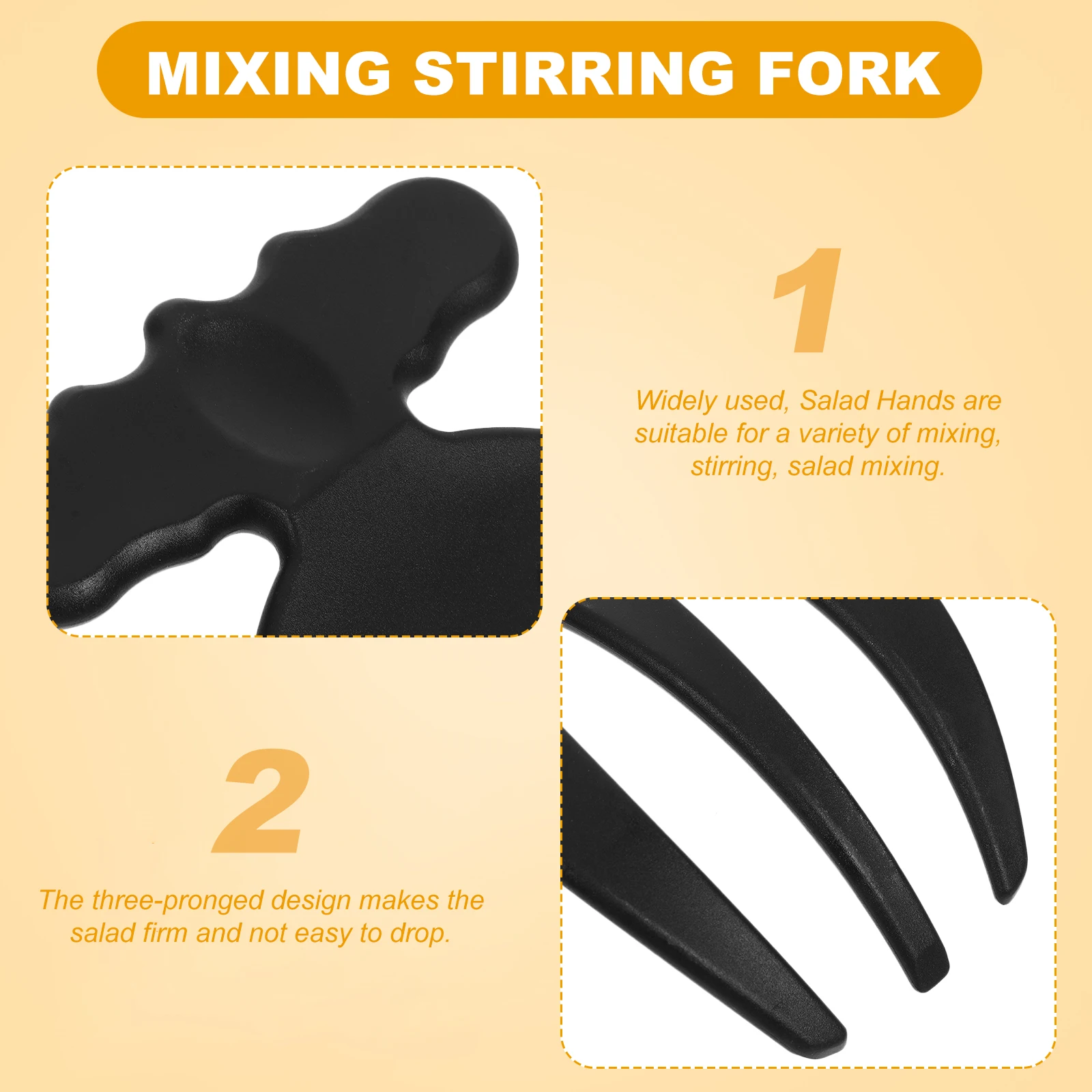 

Salad Mixer Plastic Serving Utensils Stainless Steel Tongs Claw Fruit Forks Kitchen Tool Heart Making Tools Spoon
