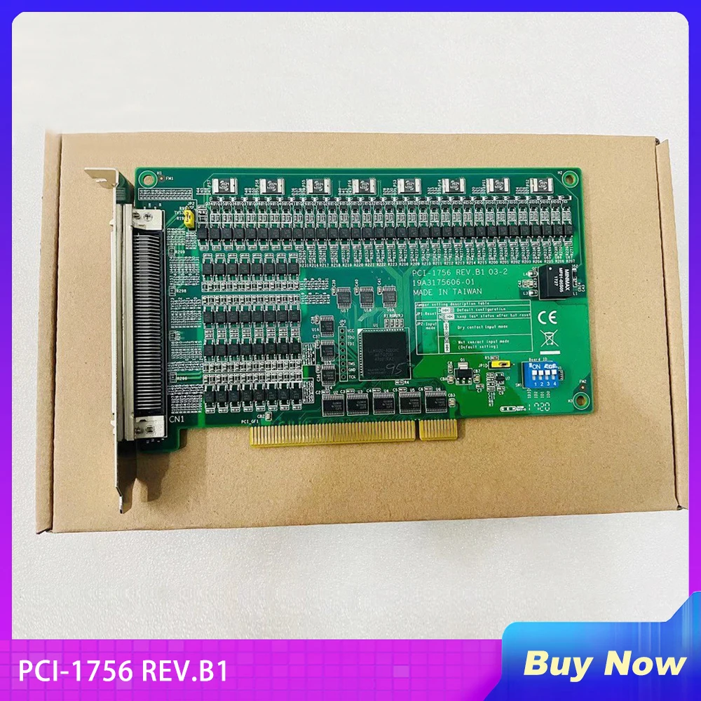 

For Advantech Acquisition Version Sub 64 Channel Isolated Digital IO Board PCI-1756 REV.B1 03-2