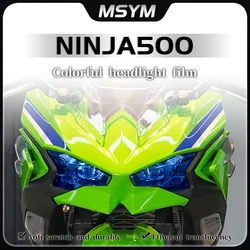 Headlight film Instrument film Protective sticker Modified accessories For KAWASAKI NINJA500 NINJA 500 Ninja500 ninja 500 2024