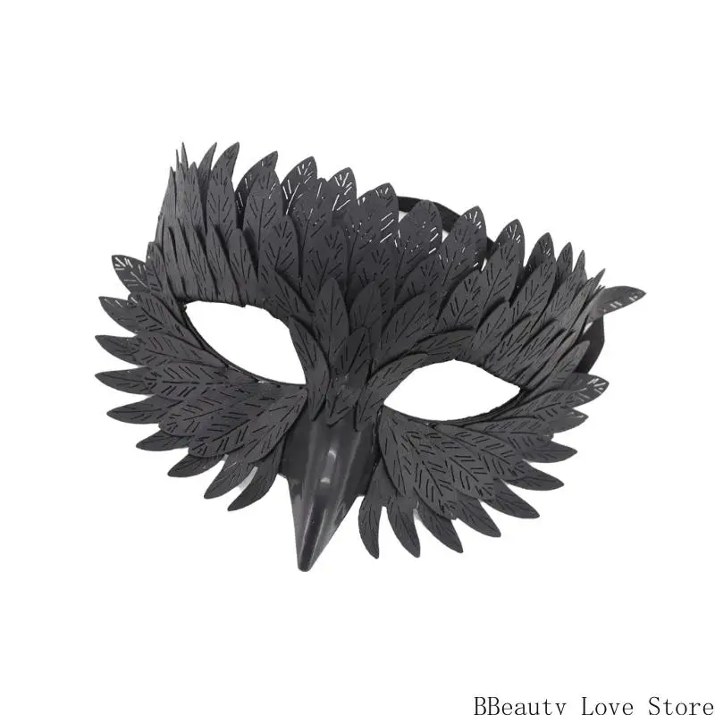 

Owl Half Face Mask Masquerades Mask Halloween Party Mask Carnivals Mask