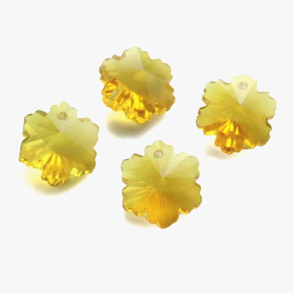 

20 Pcs Snowflake Spacer Beads Bracelet Making Single Hole DIY Jewelry Craft Pendants Charms