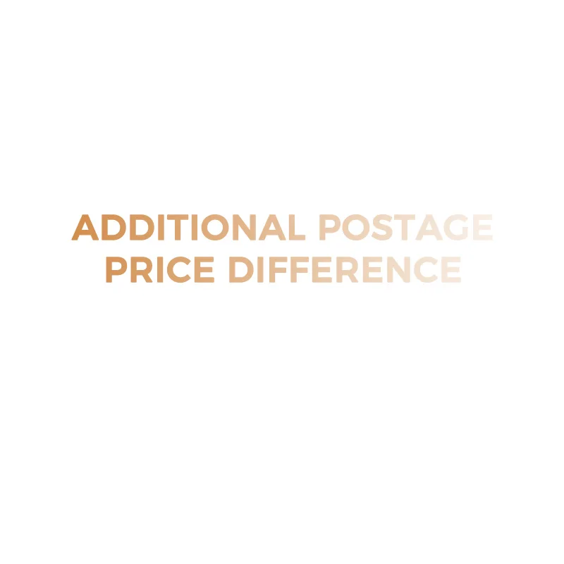 Additional Postage / Price Difference
