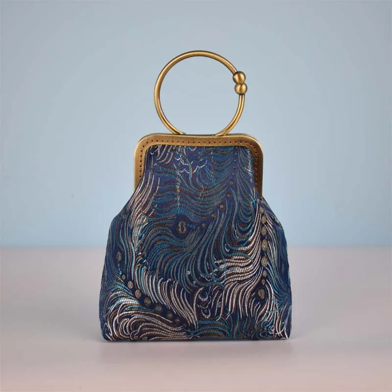 

Vintage Top Handle Purse Clasp Frame Metal Purse Bag Bags Kiss Clasp Lock Purse Well Done Purse Bag