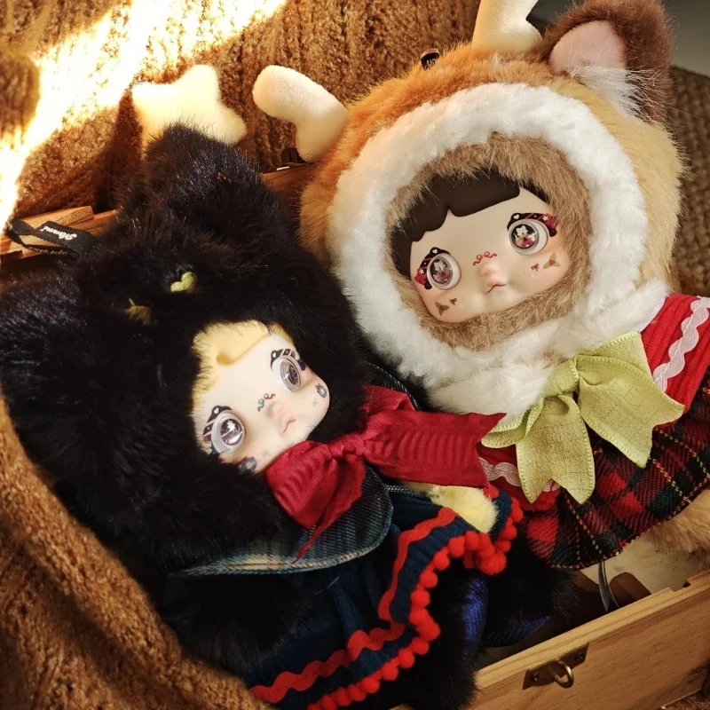 Nommi السحرية عشية عيد الميلاد سلسلة صندوق أعمى اللعب لطيف Nommi الفينيل أفخم الدمى عمل الشكل مفاجأة صندوق غامض هدية الكريسماس