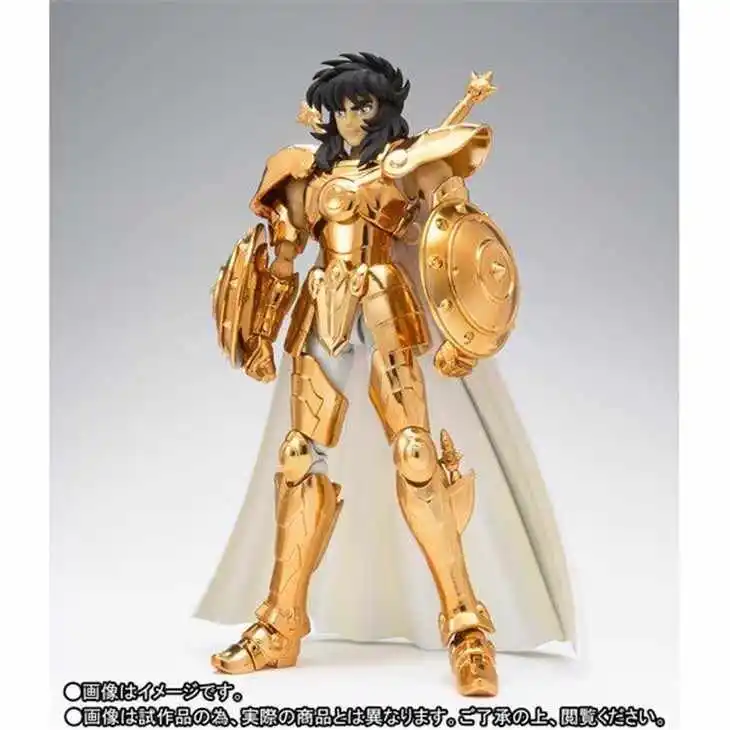 BANDAI Saint Cloth Myth EX Libra Boy Old Master Versión Original a Color Saint Seiya Figura de Anime Modelo de Juguete En Stock