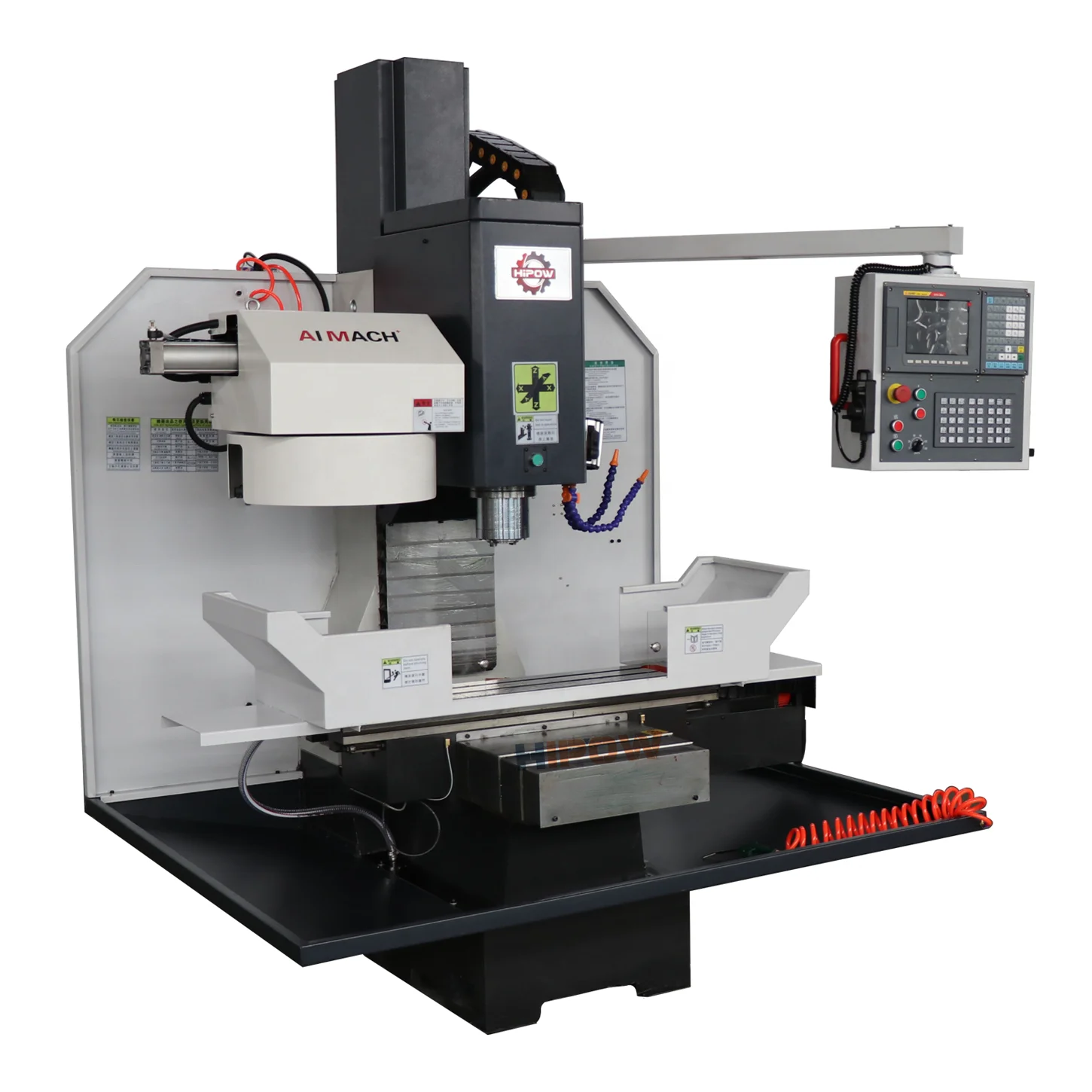 XK7126 Vertical GSK Control BT40 Spindle Single Spindle Mini Metal Haas CNC Milling Machine 4-Axis 8000rpm Price