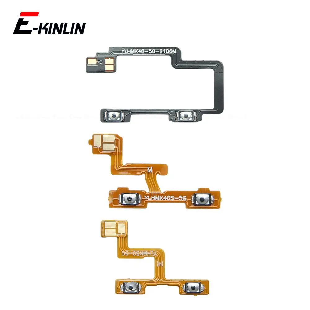 Mute Switch Power Key For XiaoMi Redmi K20 K30 K30S K40 K40S K50 Ultra K50i K60E K60 Pro Plus ON OFF Volume Button Control Flex