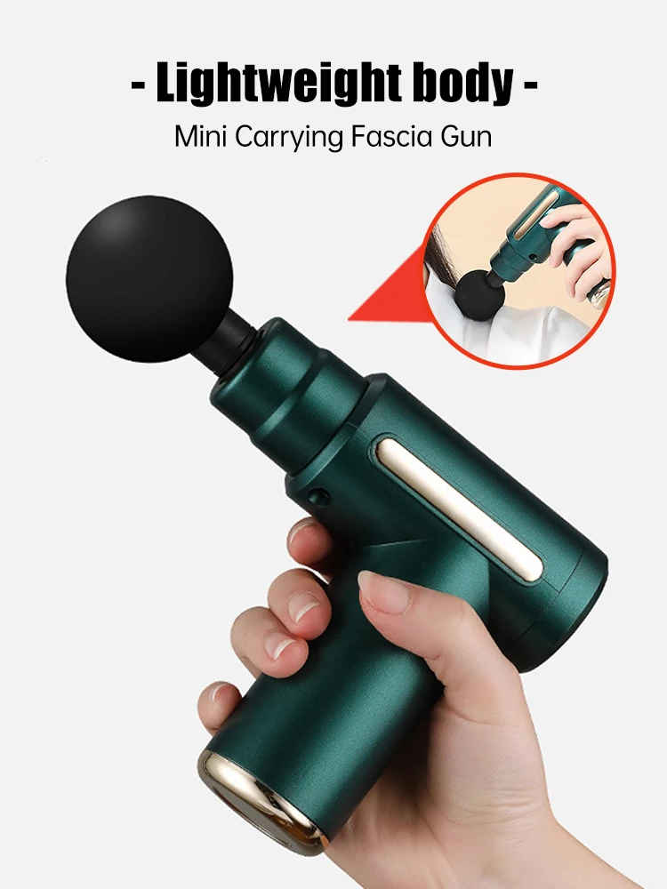 Massage Gun Deep High Frequency Muscle Massage Relaxation Electric Shock LCD Display Profession Fascia Gun