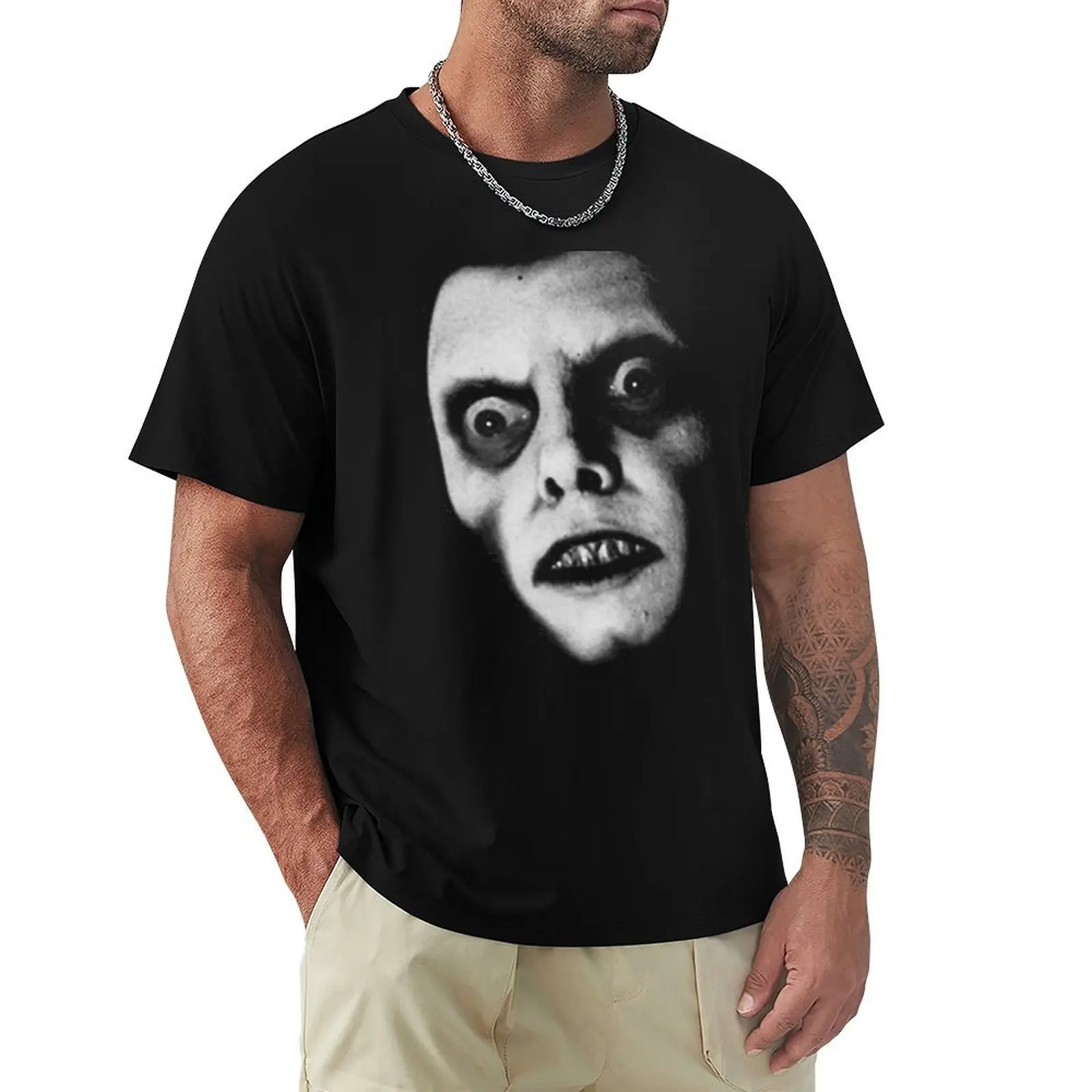 

For Mens Womens The Exorcist Captain Howdy Pazuzu Midnight Monster Societ Unisex T-Shirt